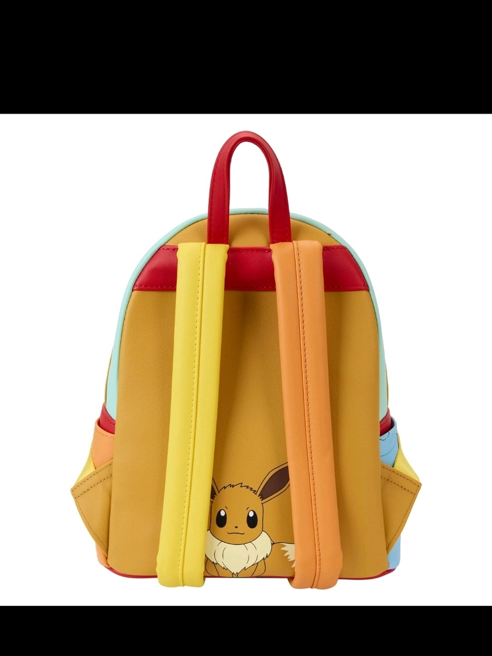 Pokemon Color Block Starters Loungefly Backpack - Picture 4 of 5